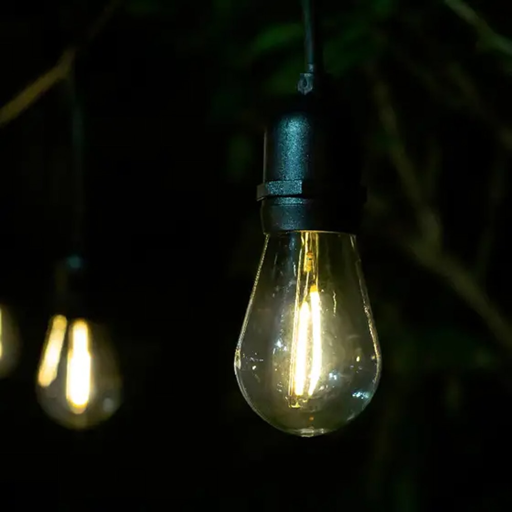  Ghirlanda decorativa Pandoro 101326263, 10m, 15 becuri, negru