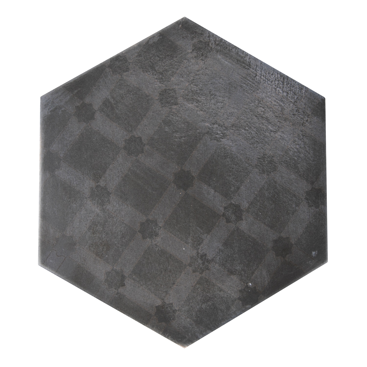 Gresie interior Kero Boreal, antracit, portelanata, 27 x 23 cm, suprafata 0,75 mp