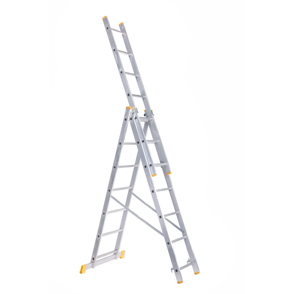 Scara pliabila, Inaltime lucru 467 cm, 3x7 trepte, aluminiu