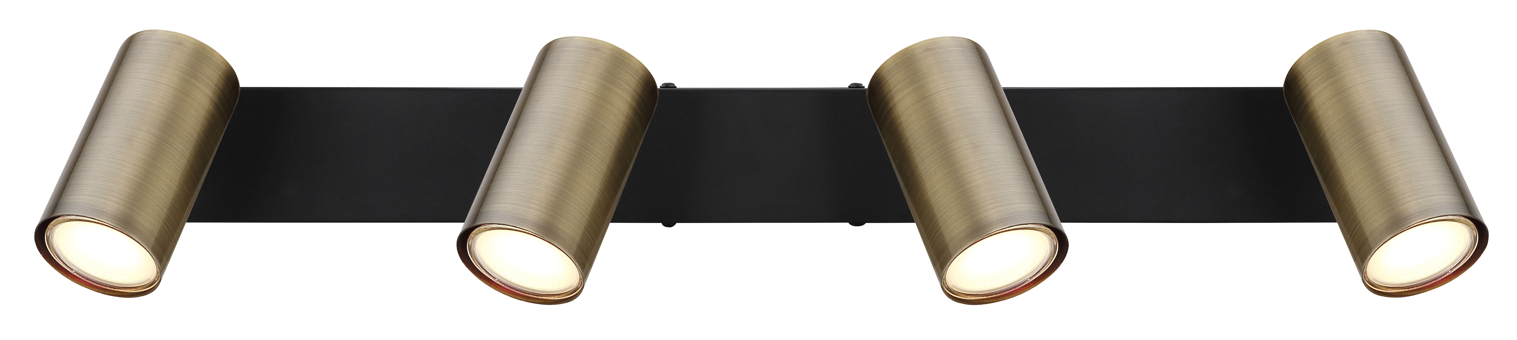 Spot negru mat, 560X60 mm, 35W  Globo