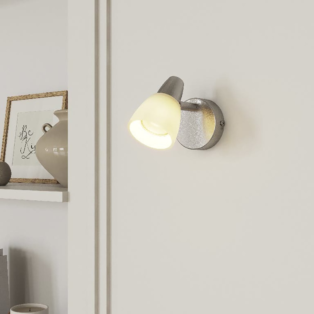 Spot GOODHOME Aphaea, 10W, E14, argintiu