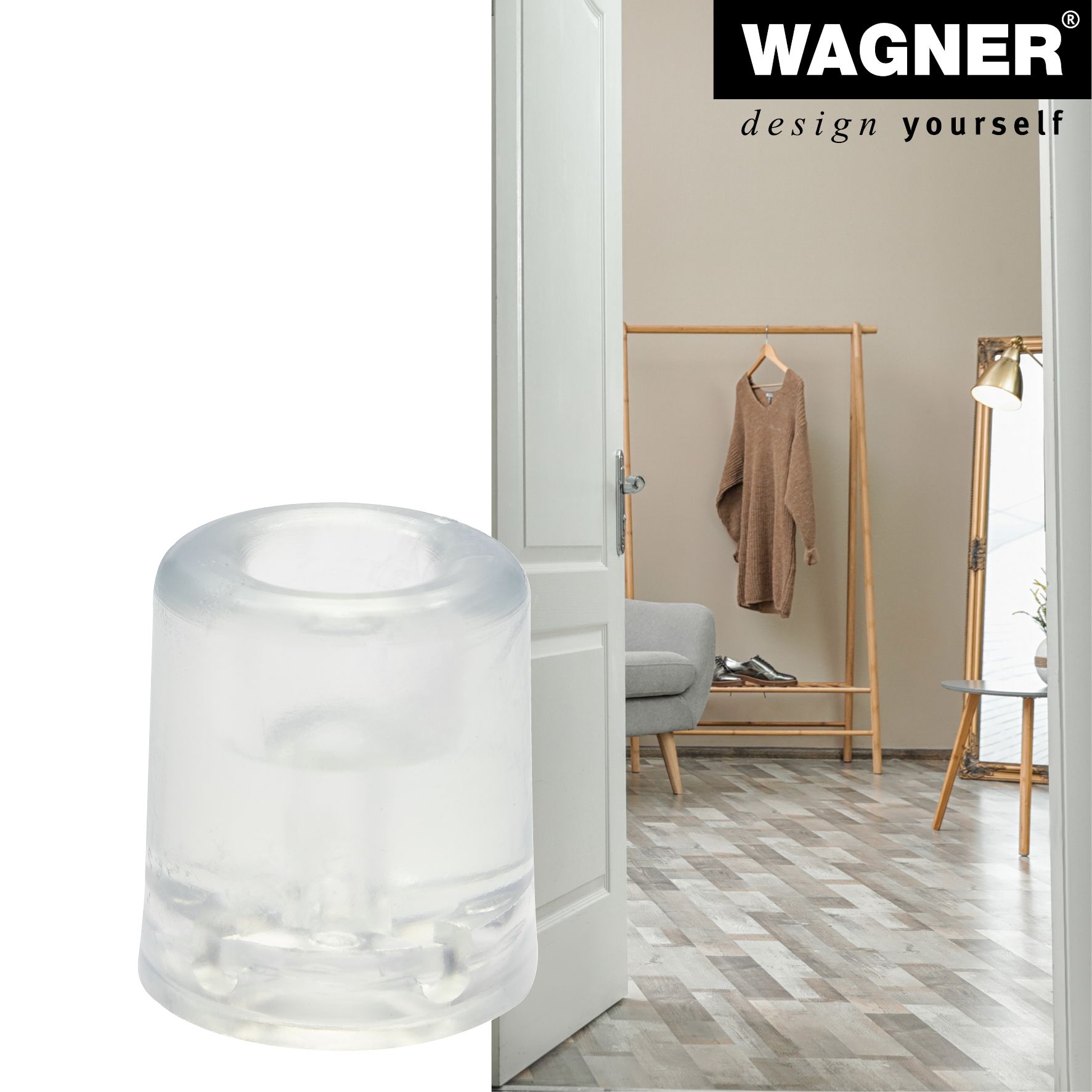 Opritor usa transparent, 31 x 31 x 34 mm, 1 bucata • Wagner