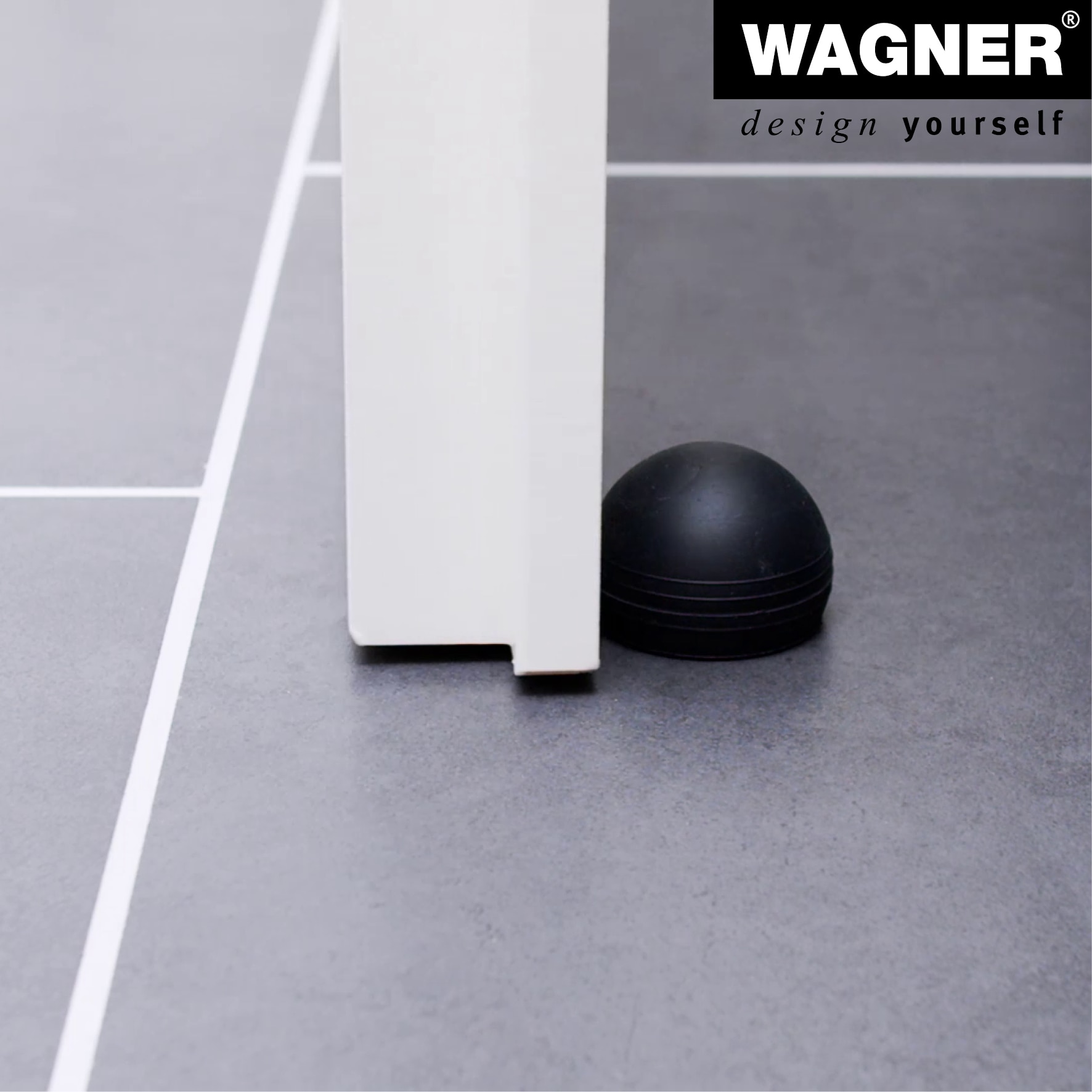 Opritor usa negru, 42 x  42 x 28  Wagner