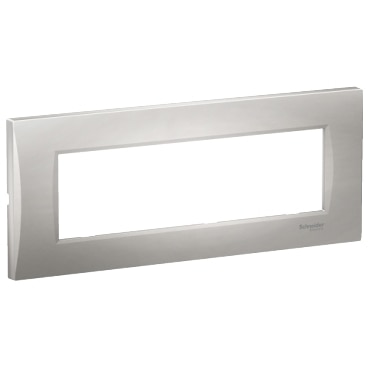 Rama curbata, 7M, argintiu  Schneider Electric Easy Styl