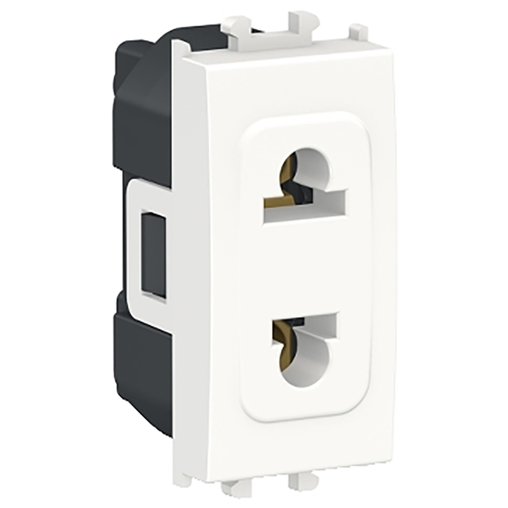 Priza SCHNEIDER ELECTRIC Easy Styl, 2P, 1 modul, IP20, alb