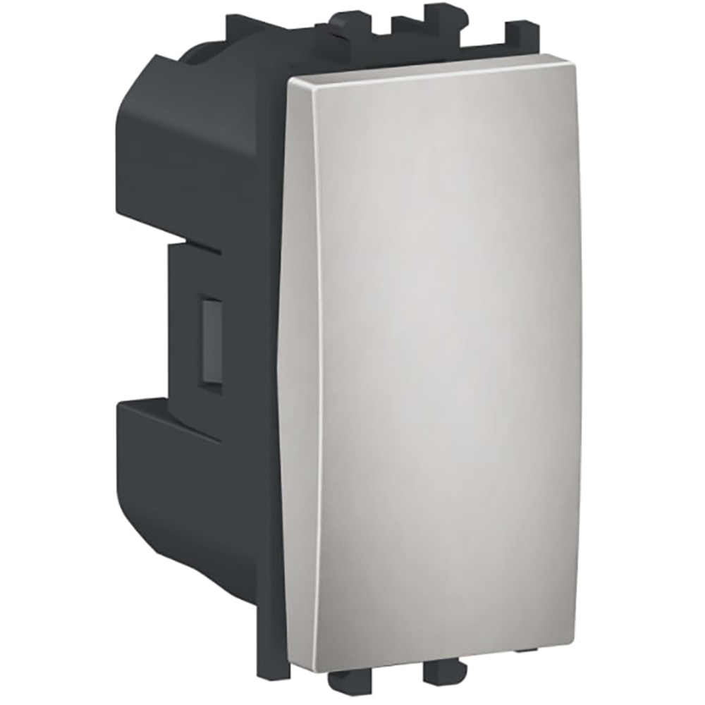 Intrerupator simplu SCHNEIDER ELECTRIC Easy Styl, incastrat, 10A, 1modul, argintiu