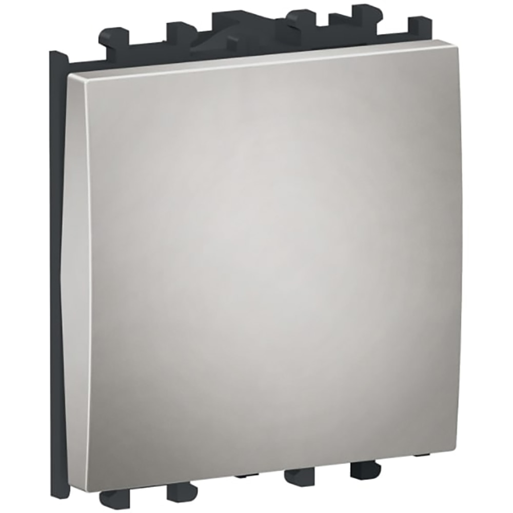 Intrerupator simplu SCHNEIDER ELECTRIC Easy Styl, incastrat, 10A, 2module, argintiu