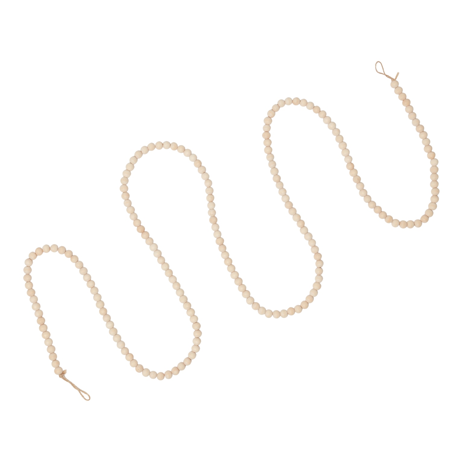 Ghirlanda margele brad, 2m, maro