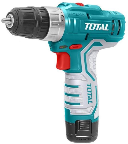 Masina de gaurit, acumulator, 1.5, 20 Nm  TOTAL