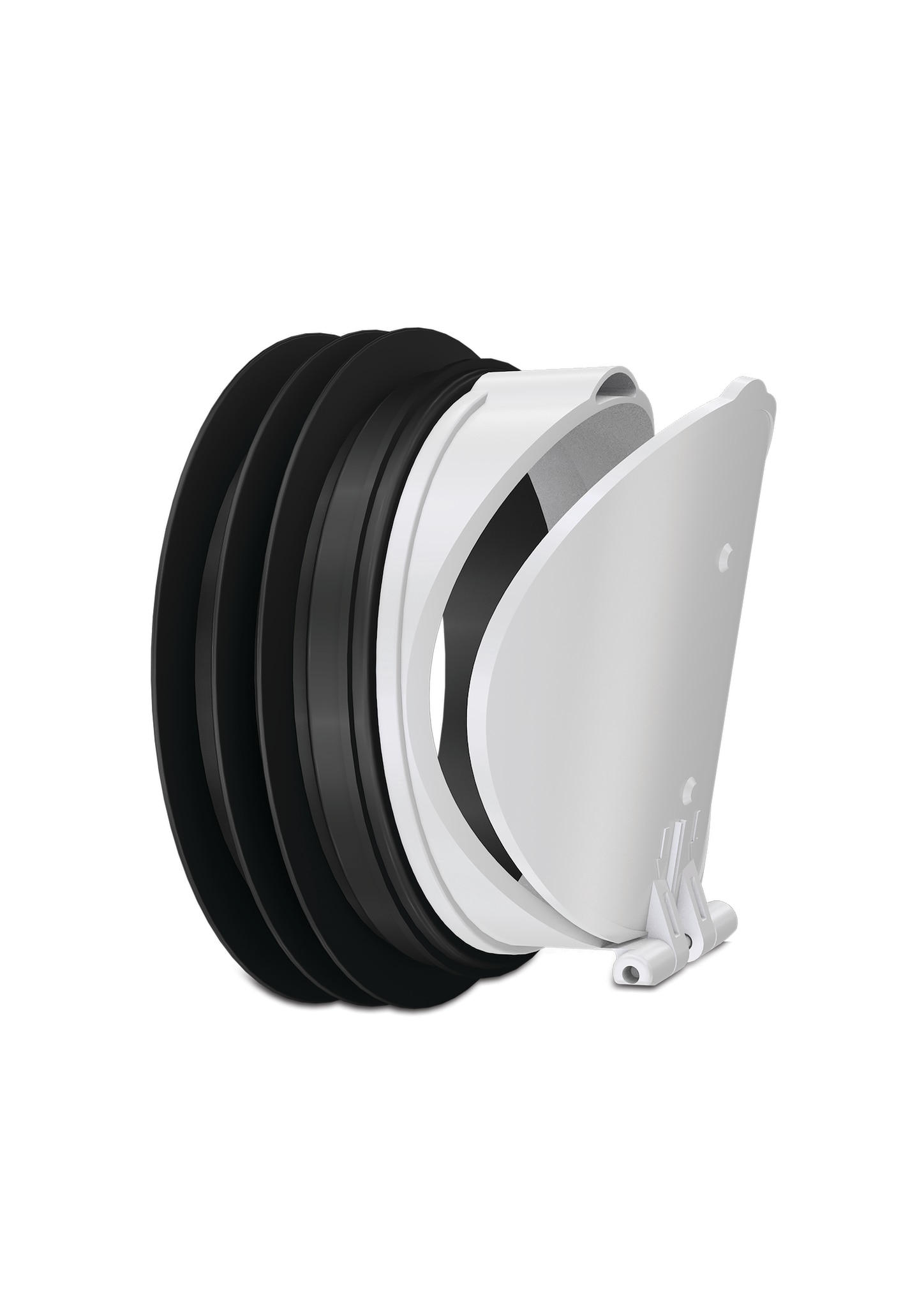 Clapeta sens pentru racord WC, 100 / 110  Wirquin Essentials