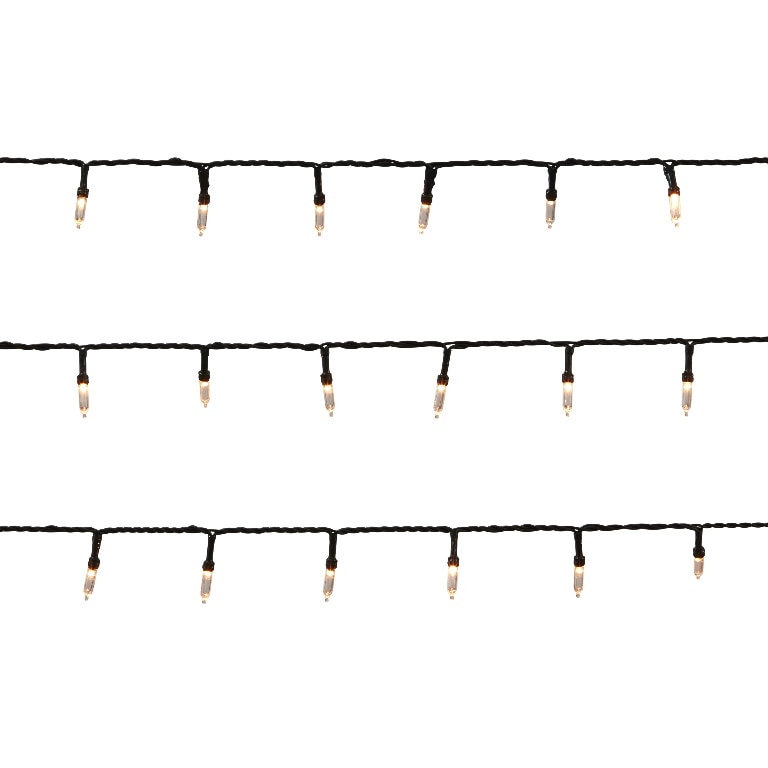 Instalatie Craciun 120 LED-uri, negru, lumina alb cald