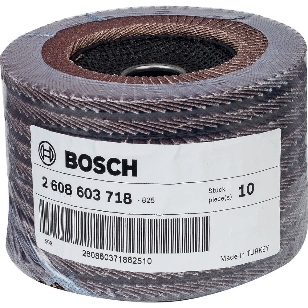Disc de slefuire evantai BOSCH X431, granulatie 80,  125mm