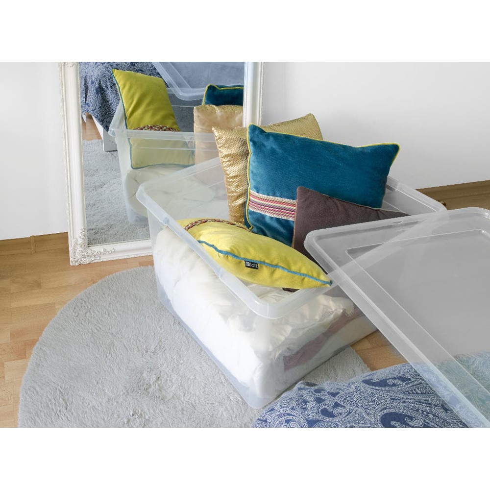 Cutie cu capac universala GOODHOME, 138 l, 78.7x58.6x43.8 cm, 1 compartiment