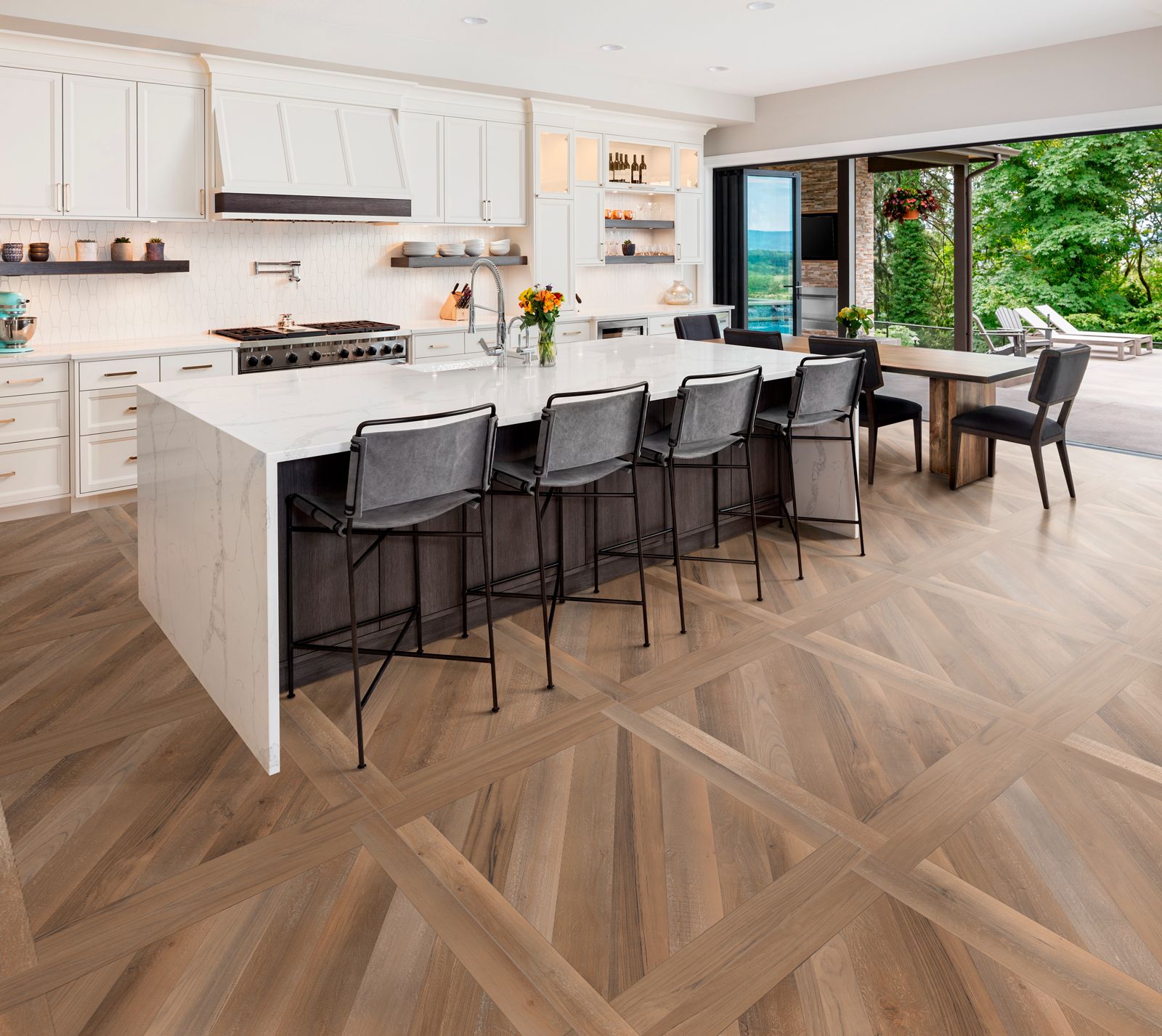 Gresie interior Keros Canada, maro, 80,5 x 80,5 cm, 1,28 mp/cutie