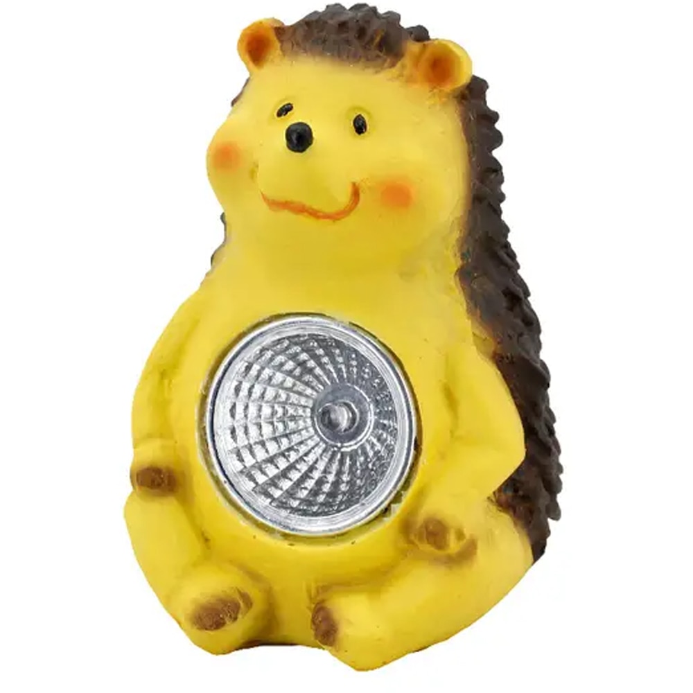 Lampa solara arici SITE 101338608, IP44, galben