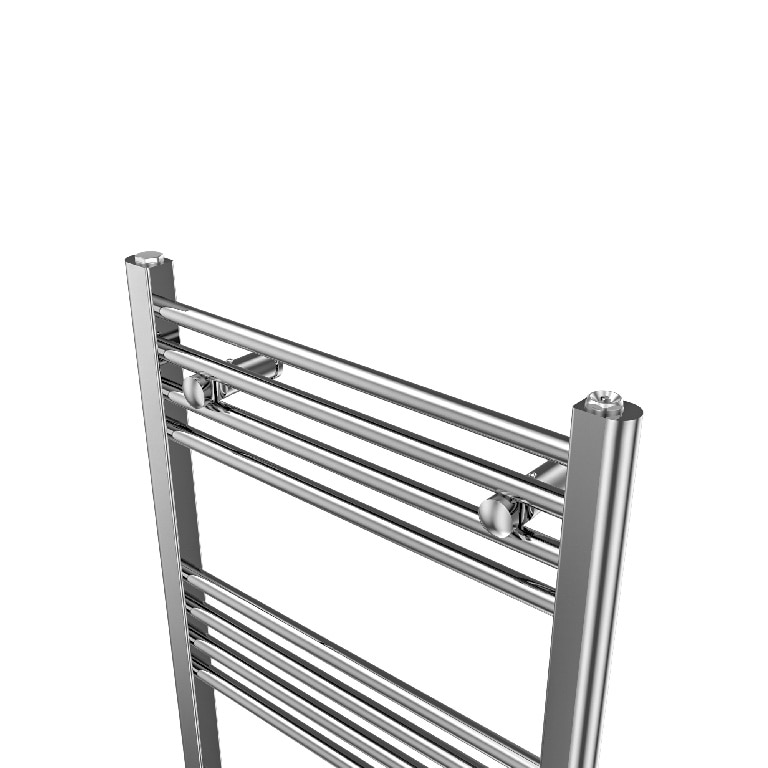 Radiator portprosop drept Flomasta, otel, argintiu, 51 x 100 cm