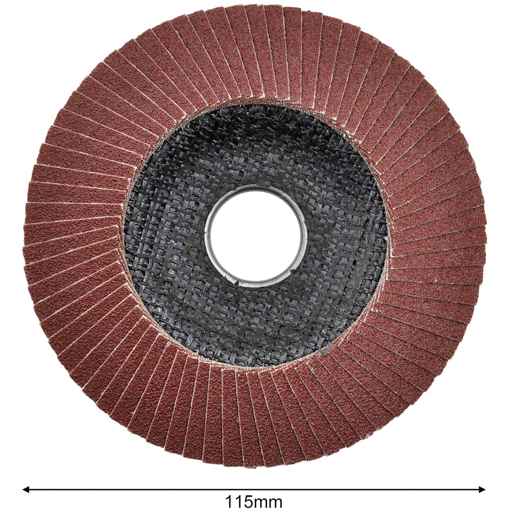 Disc lamelar cu clapeta MAC ALLISTER, P120, 115 mm