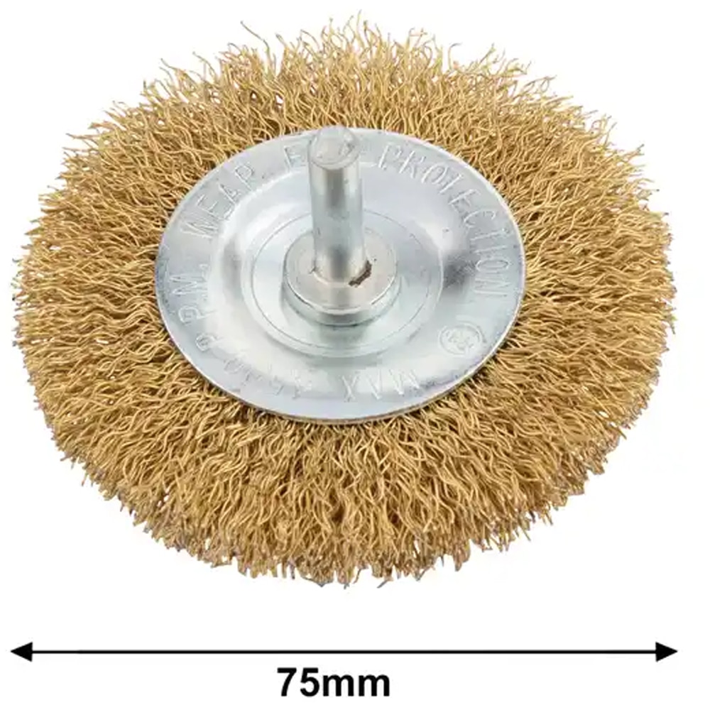 Perie sarma ondulata MAC ALLISTER 101339729, 75mm