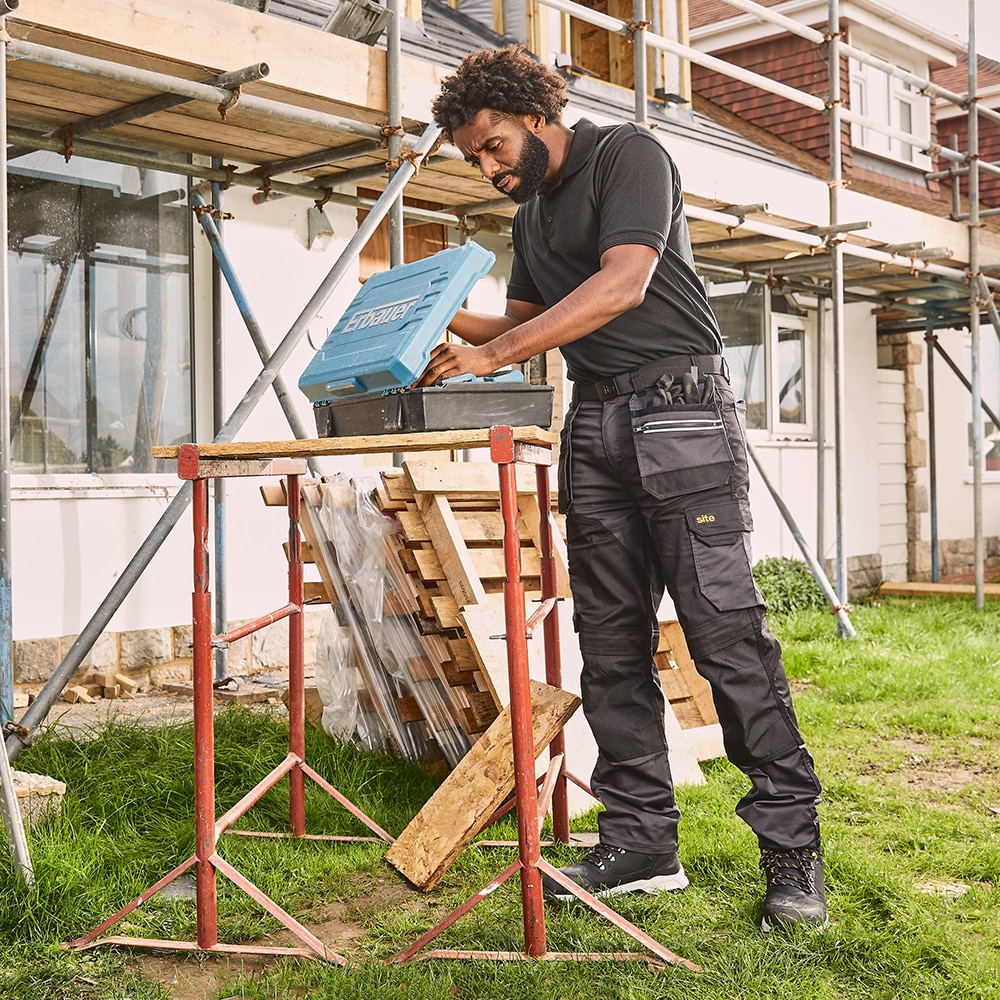 Pantaloni barbati SITE Kirksey, marimea 46, gri