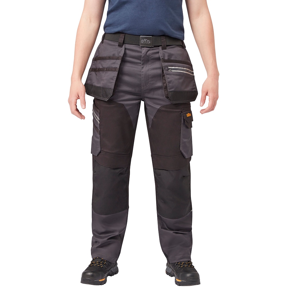 Pantaloni barbati SITE Kirksey, marimea 46, gri