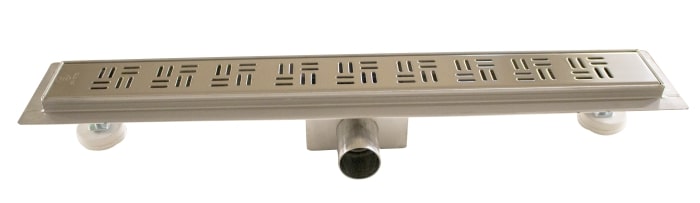 Rigola din inox, 500 x 70 mm  Everpro Stripes