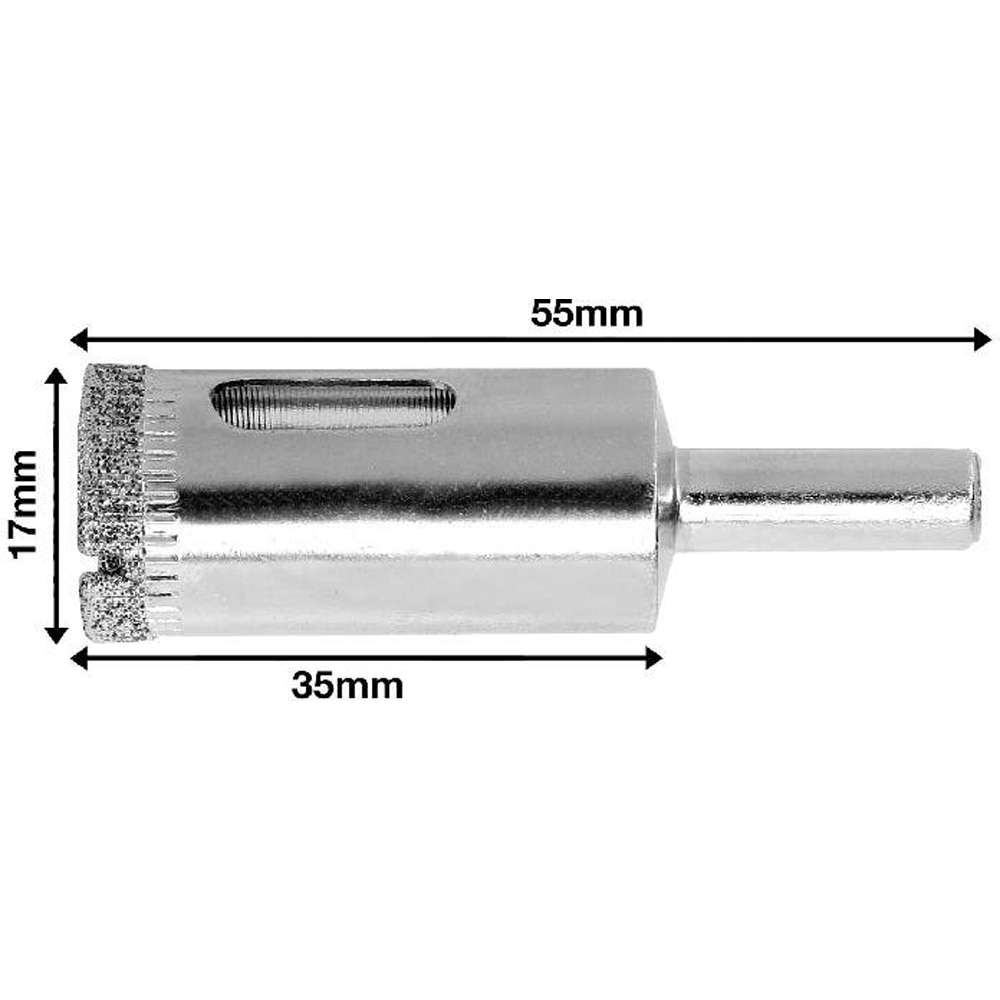 Carota diamantata Mac Allister, 17 mm