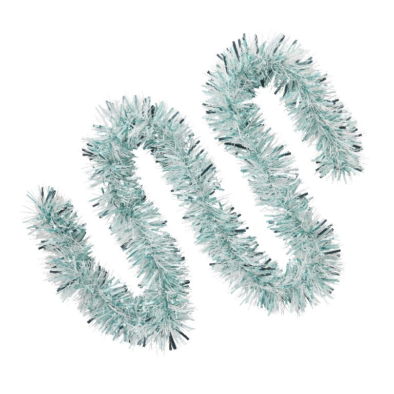 Beteala pentru brad Craciun, 2 m, finisaj lucios, PVC, verde