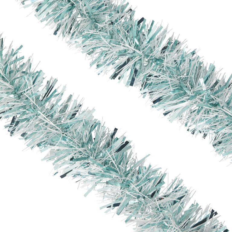 Beteala pentru brad Craciun, 2 m, finisaj lucios, PVC, verde