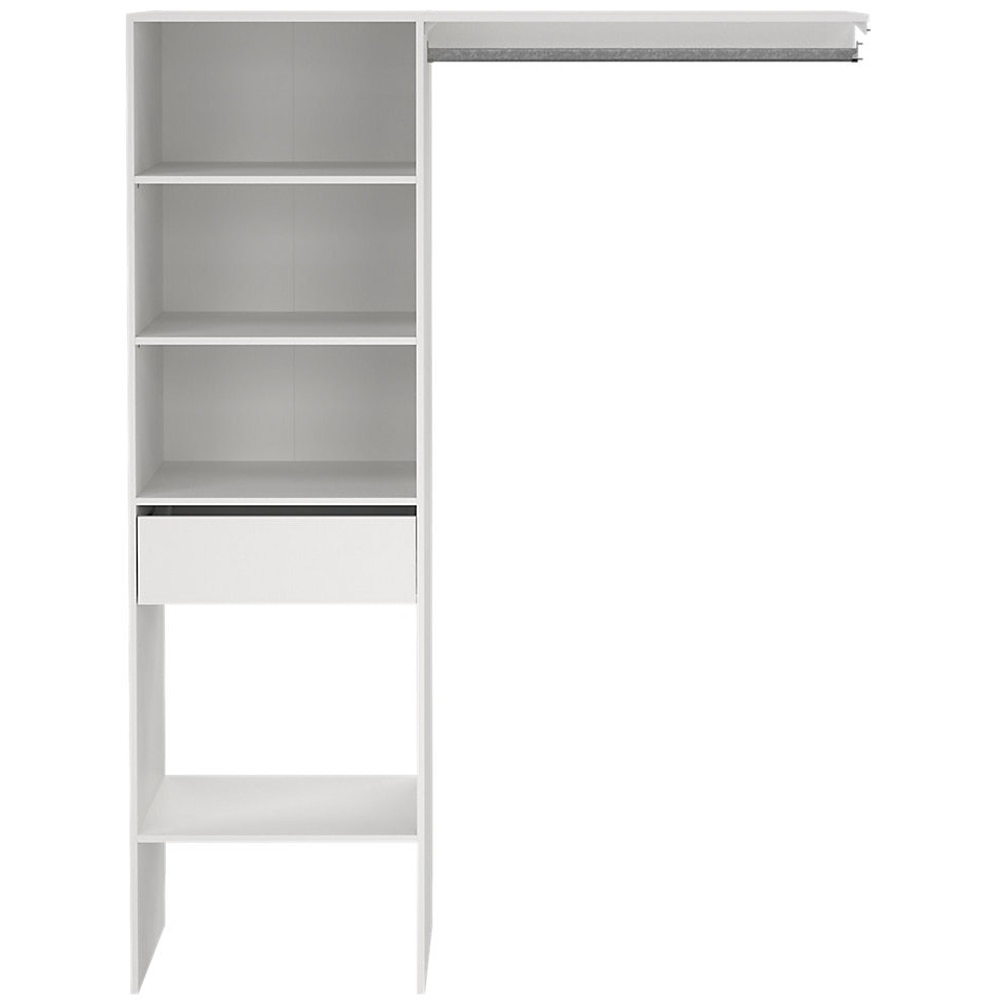 Kit dressing Nyssa, 200 x 150 x 45 cm, alb