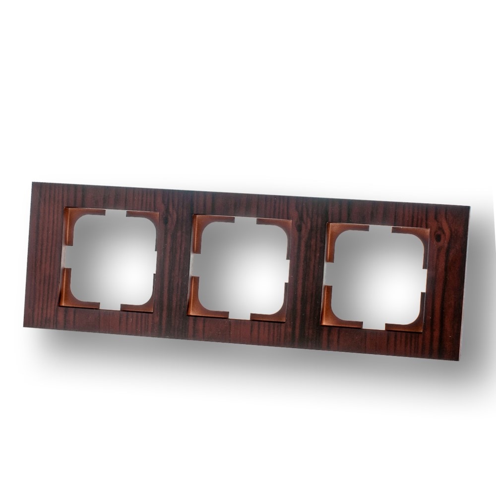 Rama tripla Grano Lemn Nuc  Ovivo