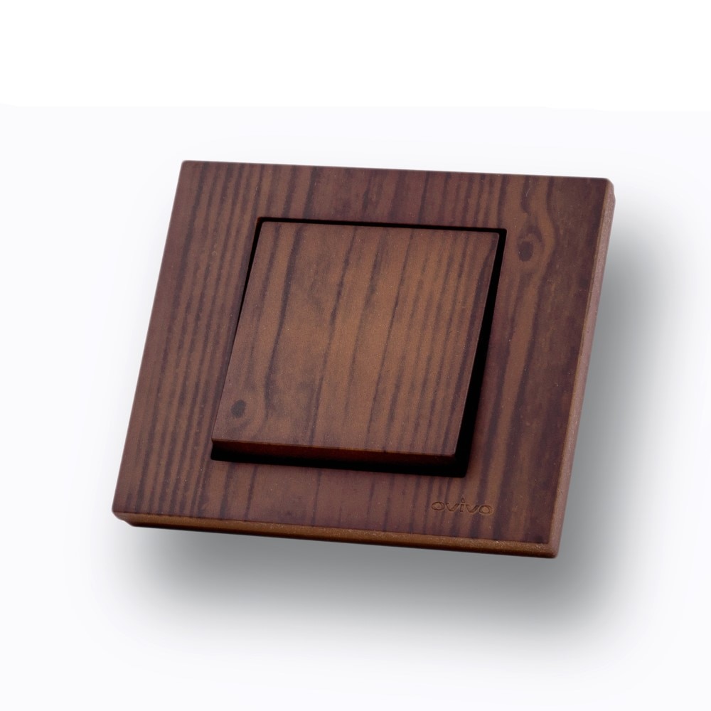 Intrerupator ST Grano Lemn Nuc  Ovivo