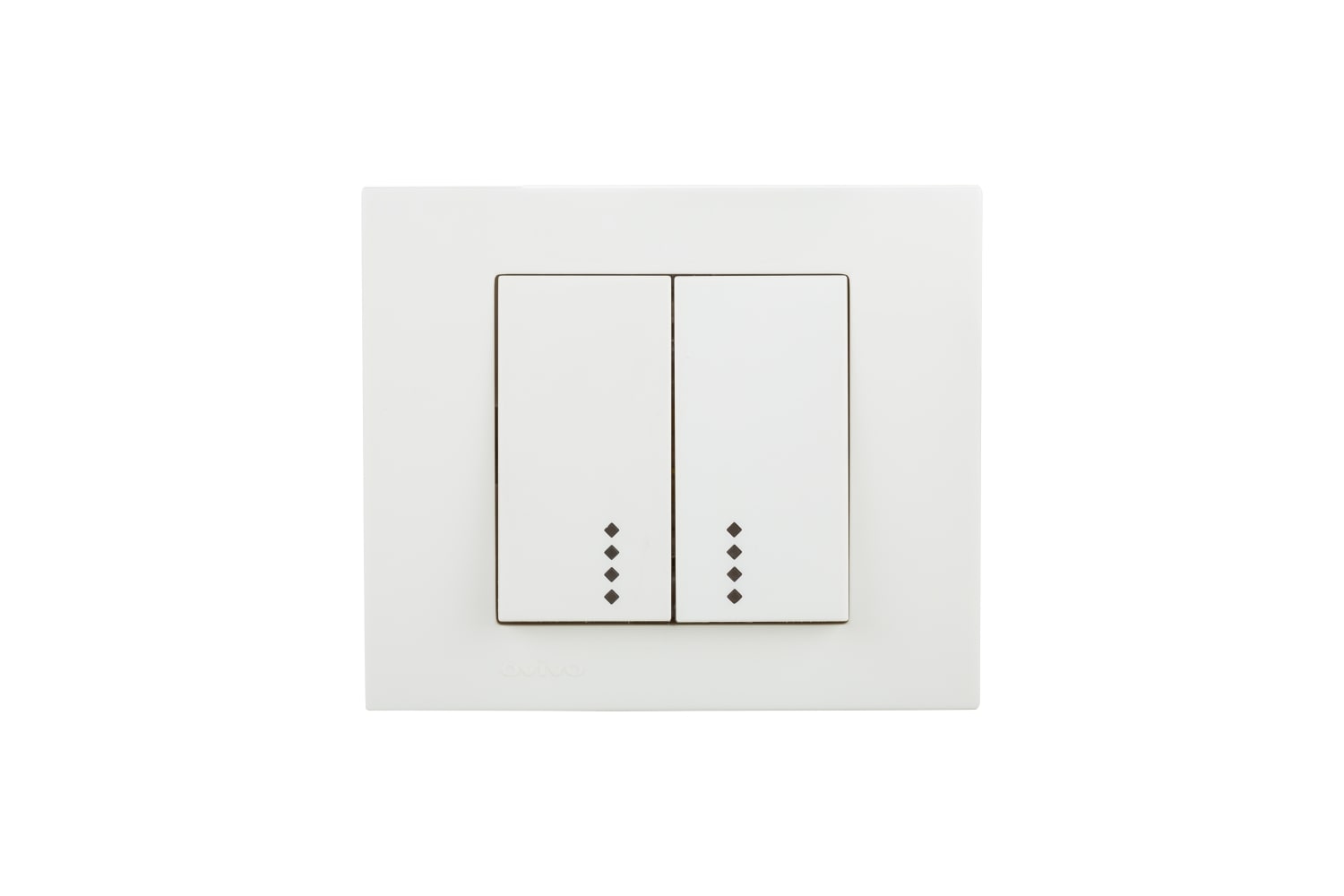 Comutator cu Led ST Grano Alb  Ovivo