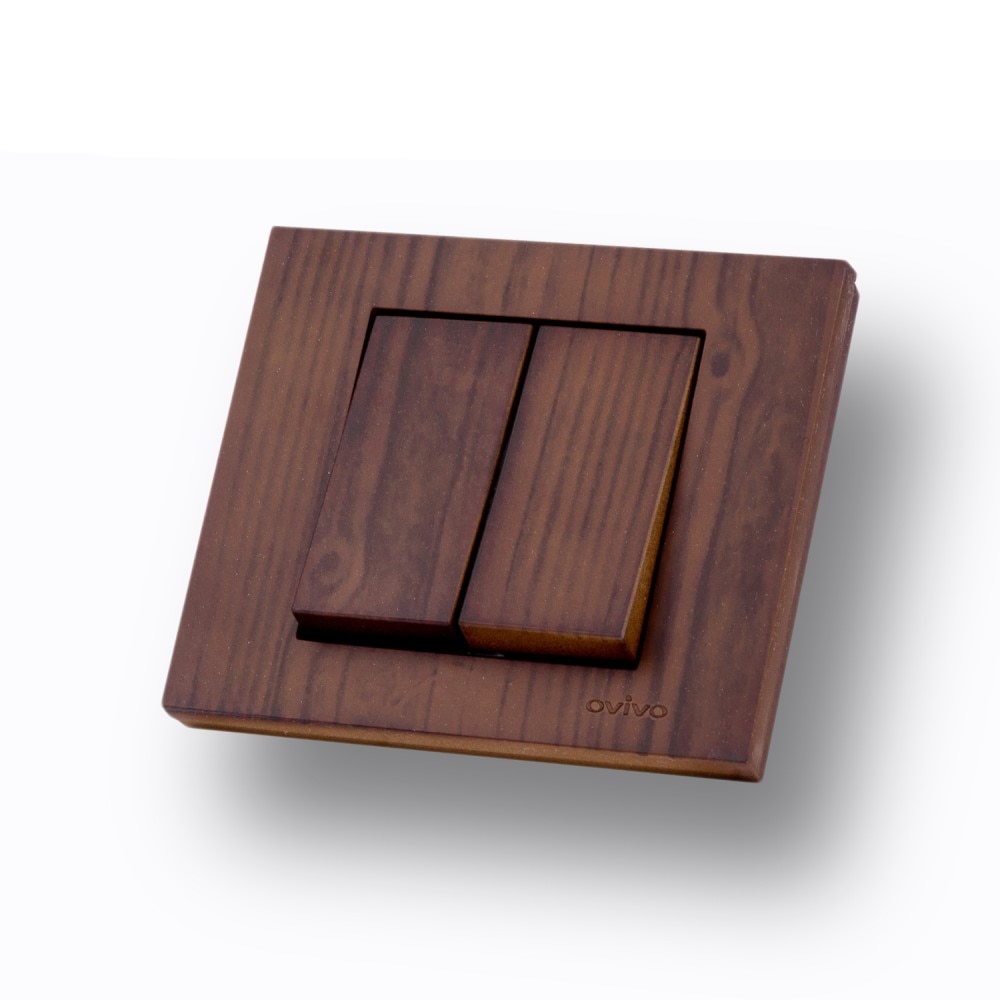 Comutator ST Grano Lemn Nuc  Ovivo