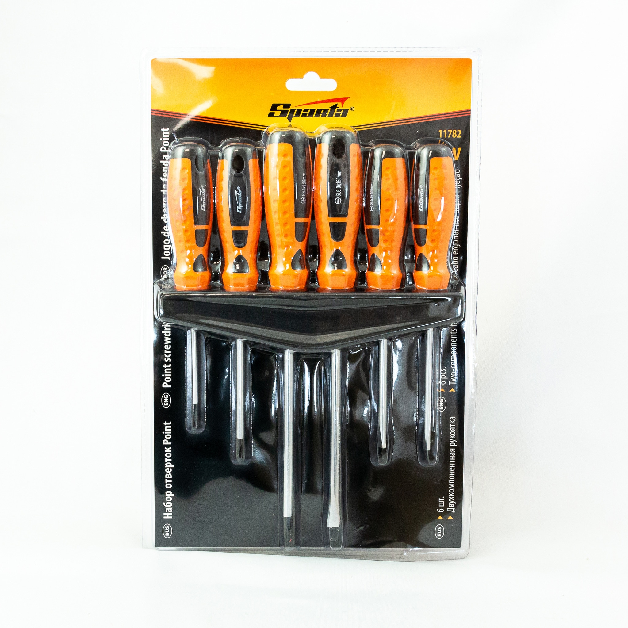 Set surubelnite "Point", maner doua componete, 6 bucati  Sparta