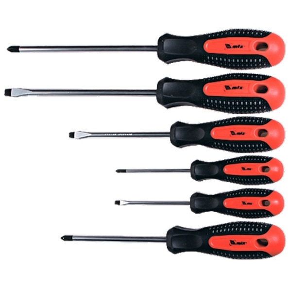 Set surubelnite profesionale Fusion, CrV, maner insertie tripla antislip, 6 bucati • MTX