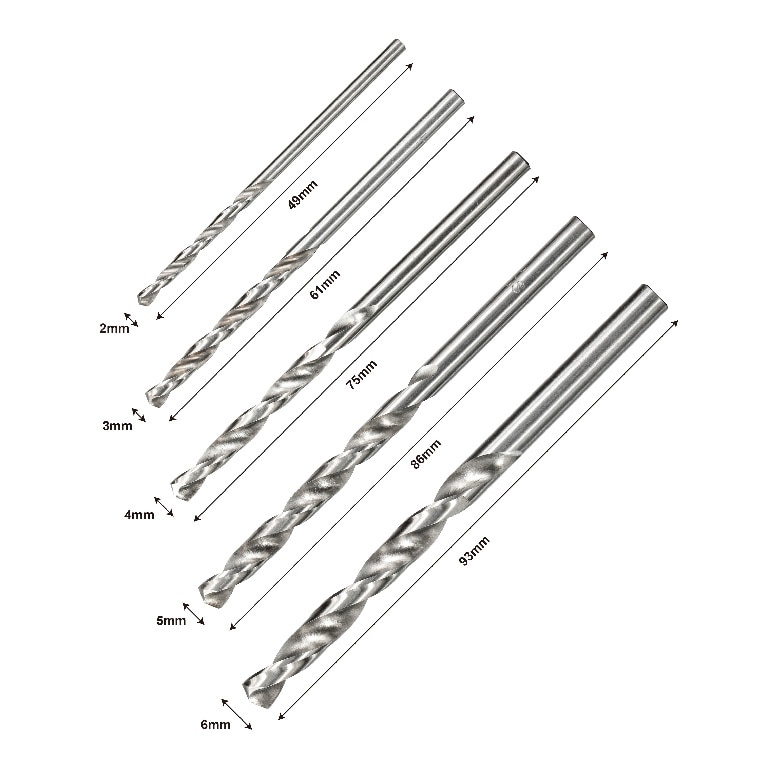 Mac Hss Burghiu De Gaurit 5Buc