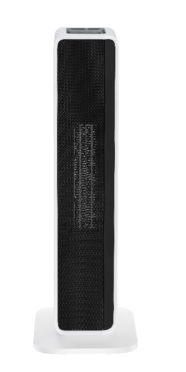 Aeroterma PTC GOODHOME, 60.3 x 19.9 x 20.9 cm, 2000W, suprafata incalzire 20 mp, ABS, negru/alb