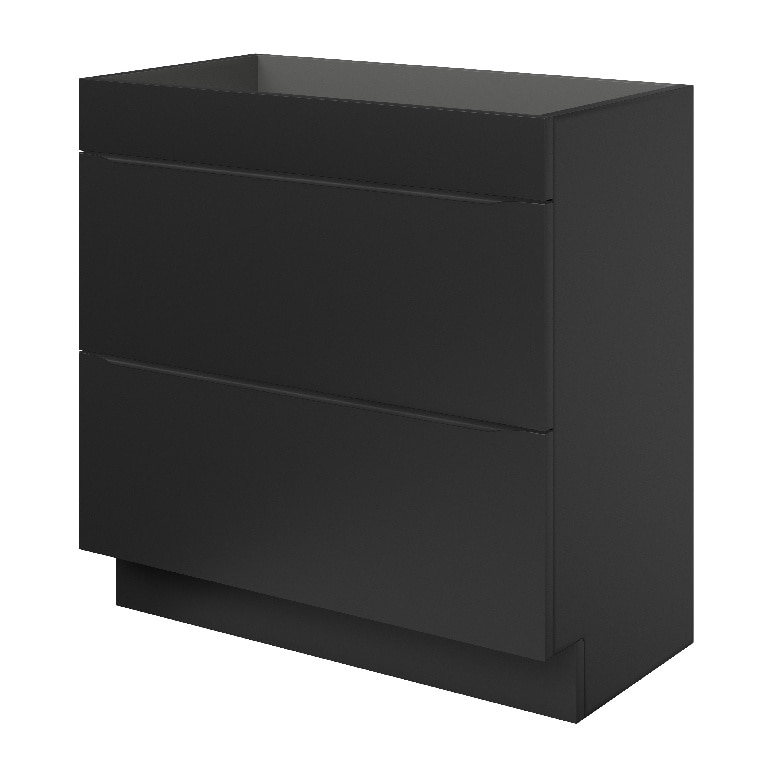 Baza pentru lavoar, cu picioare, Negru, 80 x 82 cm  GoodHome Imandra
