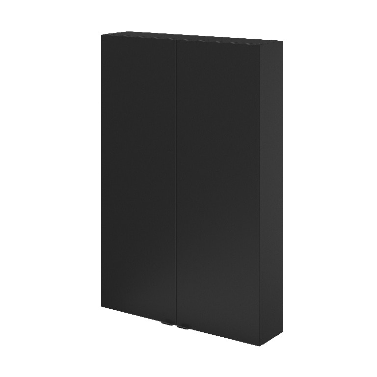 Dulap baie suspendat, negru, 60 x 90 x 15 cm  GoodHome Imandra