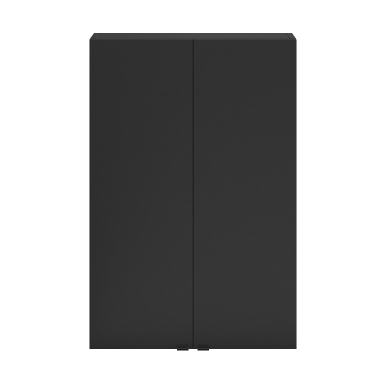 Dulap baie suspendat, negru, 60 x 90 x 15 cm  GoodHome Imandra