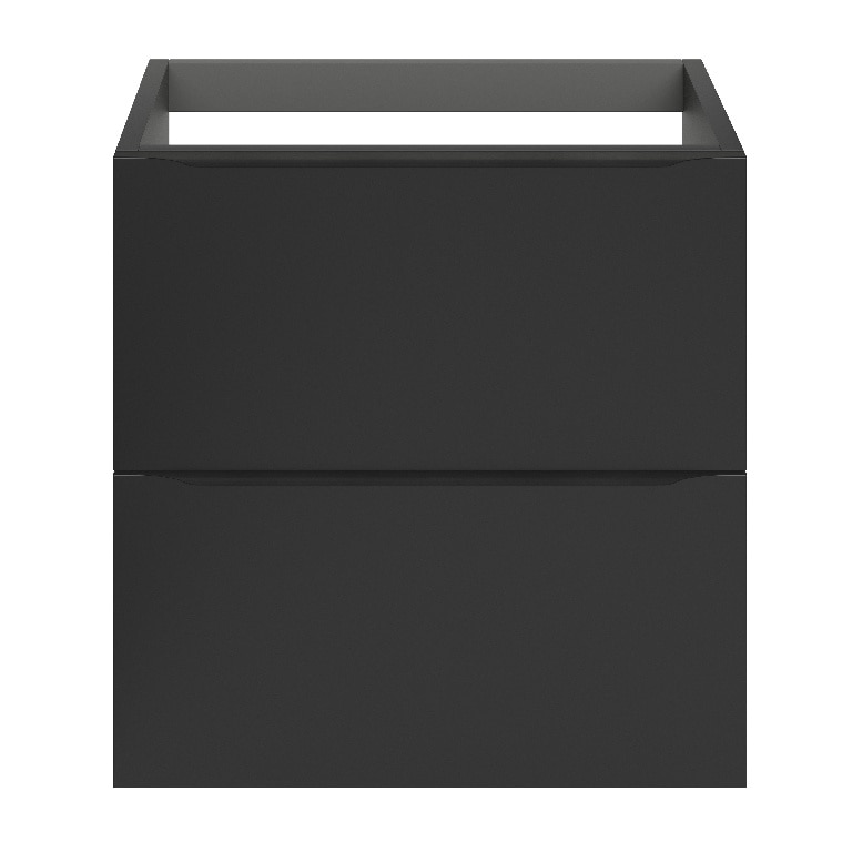 Baza pentru lavoar, suspendata, Negru, 60 x 60 cm  GoodHome Imandra