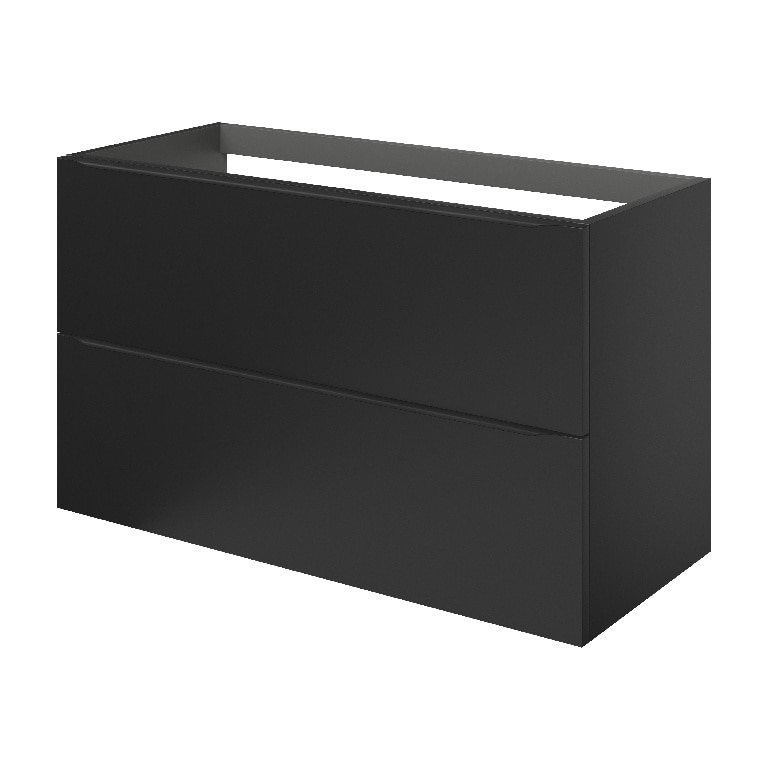 Masca lavoar GoodHome Imandra, suspendata, 100 x 45 x 60 cm, negru