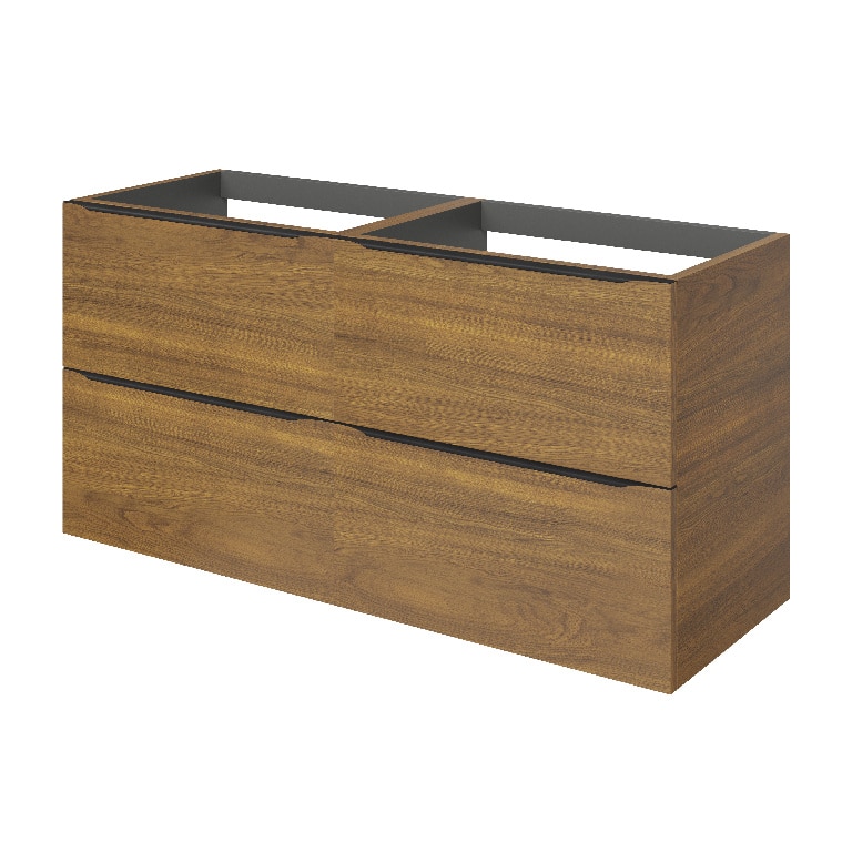 Baza pentru lavoar, suspendata, Nuc, 120 x 60 cm  GoodHome Imandra