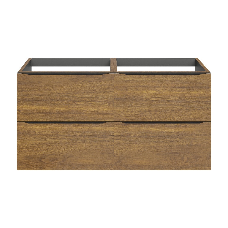 Baza pentru lavoar, suspendata, Nuc, 120 x 60 cm  GoodHome Imandra