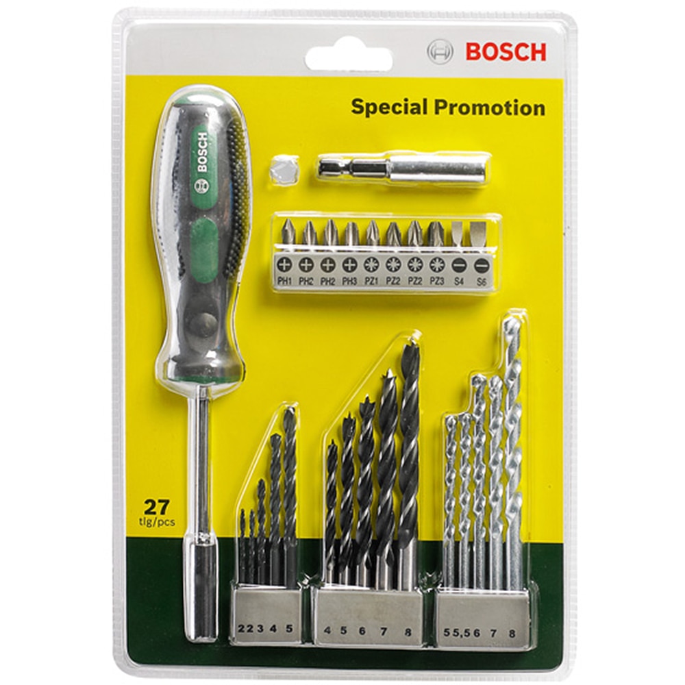Set 27 accesorii BOSCH 2607017201, 25mm