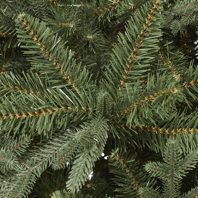 Brad de Craciun artificial Falera, 1.8 m, cu aspect natural, polietilena si PVC, verde