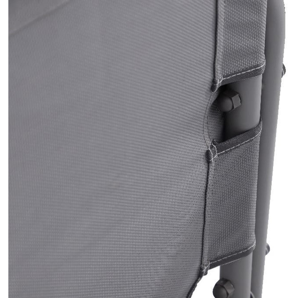 Balansoar gradina GOODHOME Moorea, 3 locuri, 194 x 120 x 167 cm, gri inchis