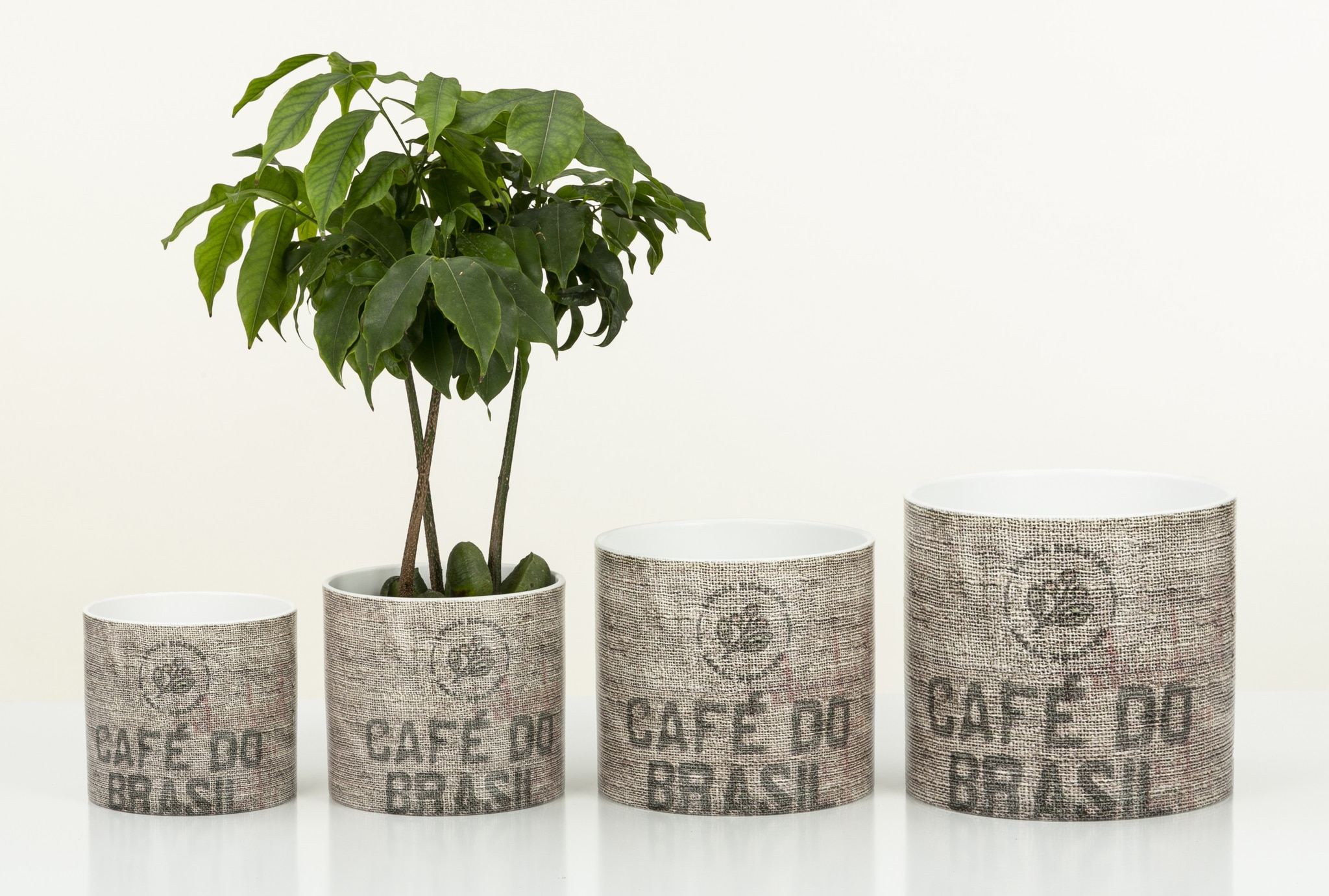 Ghiveci rotund, 16 cm  Juta