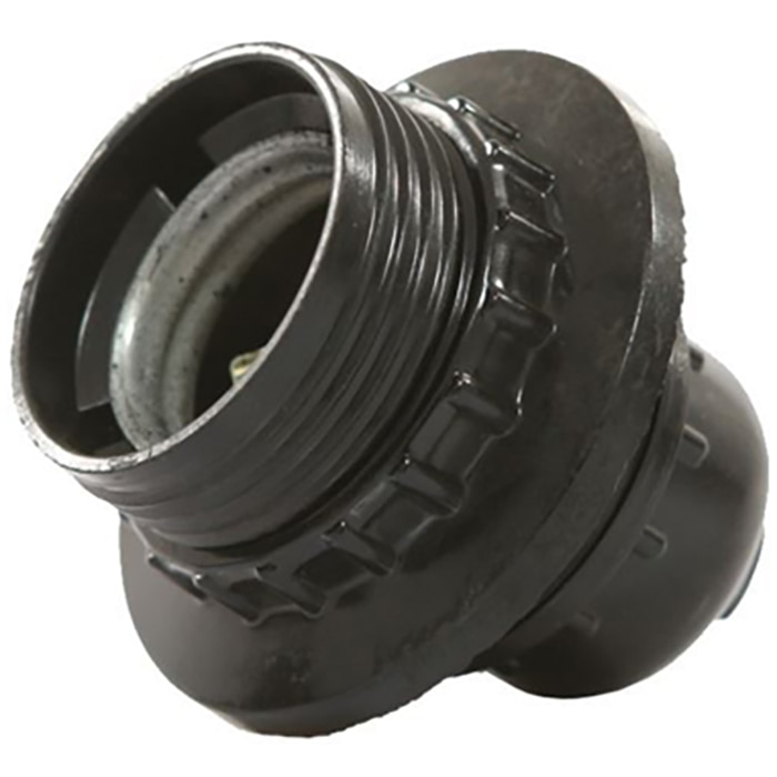 Dulie bachelita cu fusta E27, negru
