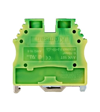 Clema impamantare pe sina, WPE, 6 mm
